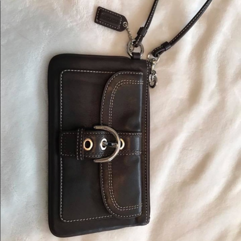 Coach wristlet